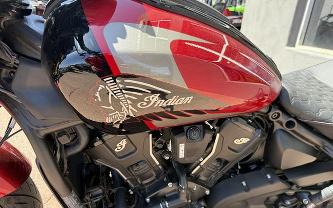 2026 Indian 101 Scout Sunset Red Metallic