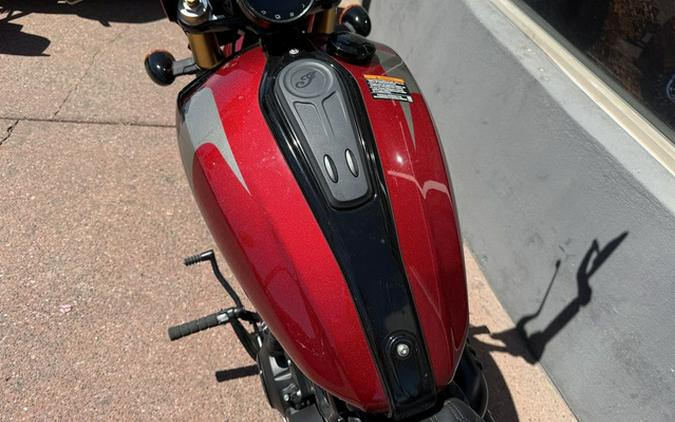 2026 Indian 101 Scout Sunset Red Metallic