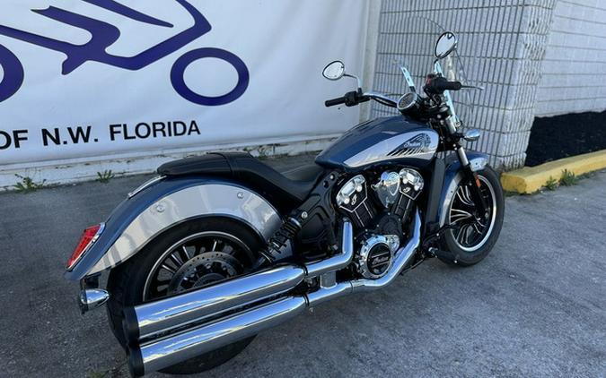 2021 Indian Scout ABS Icon Blue Slate Metallic/Cobra Silver