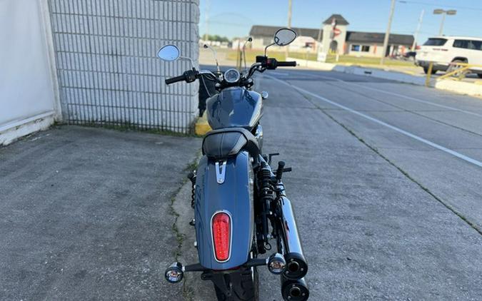 2021 Indian Scout ABS Icon Blue Slate Metallic/Cobra Silver