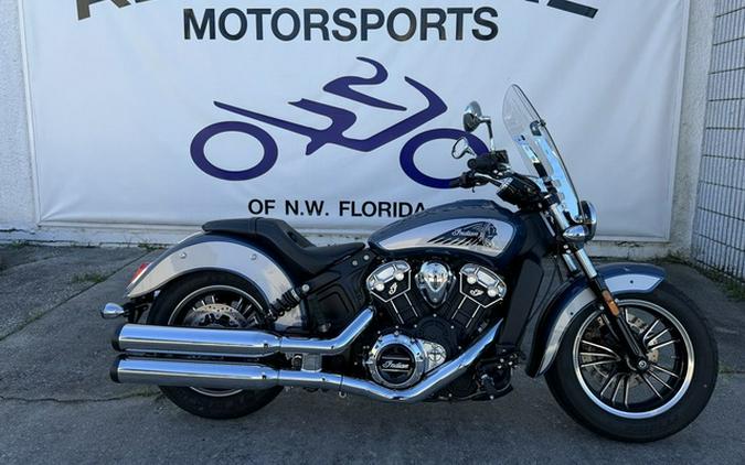 2021 Indian Scout ABS Icon Blue Slate Metallic/Cobra Silver