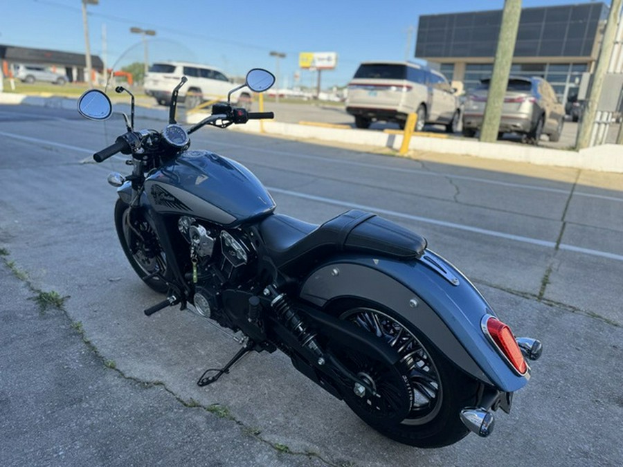 2021 Indian Scout ABS Icon Blue Slate Metallic/Cobra Silver