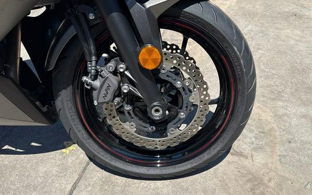 2022 Kawasaki Ninja 650 ABS Metallic Matte Graphenesteel Gray