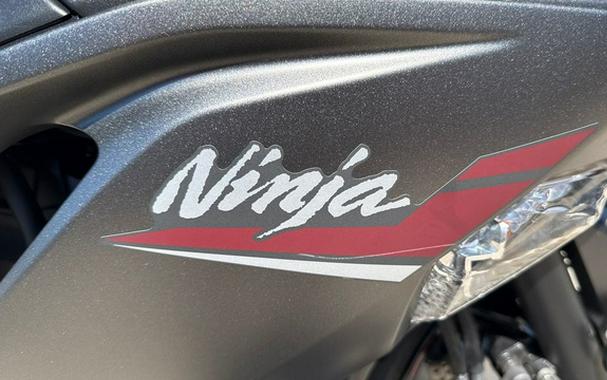 2022 Kawasaki Ninja 650 ABS Metallic Matte Graphenesteel Gray