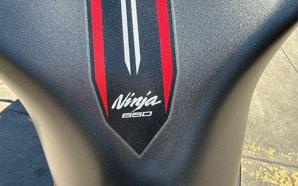 2022 Kawasaki Ninja 650 ABS Metallic Matte Graphenesteel Gray