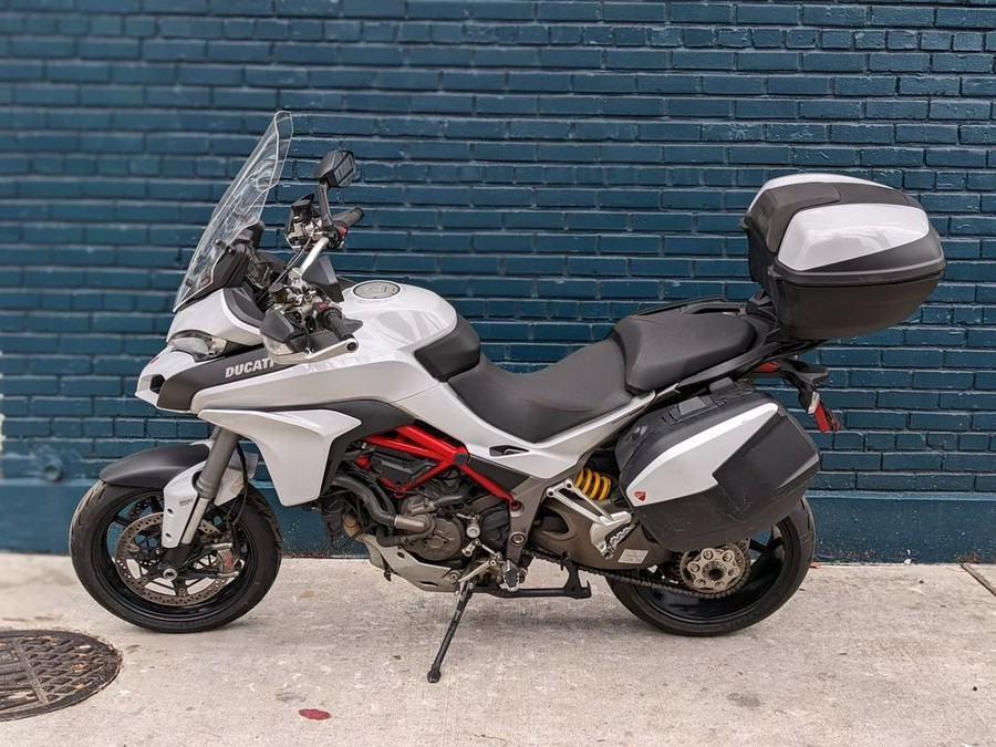 2016 Ducati Multistrada 1200 S Touring Package Iceberg White