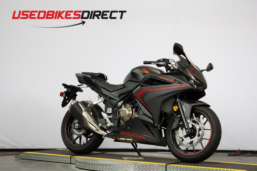 2021 Honda CBR500R - $7,499.00