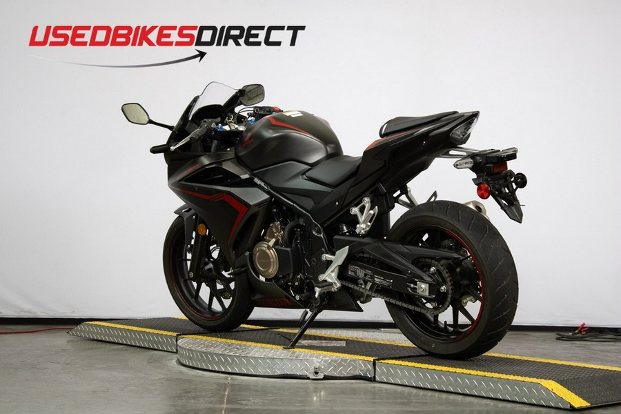 2021 Honda CBR500R - $7,499.00