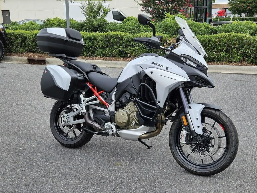 2023 Ducati Multistrada V4S Iceberg White - Alloy Wheels