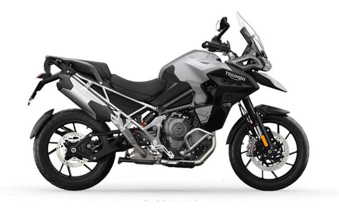 2025 Triumph Tiger 1200 GT Explorer Snowdonia White