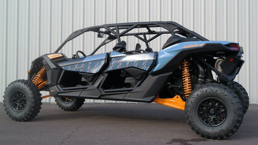 2026 Can-Am® Maverick X3 Max RS Turbo RR Scandi Blue & Orange Crush