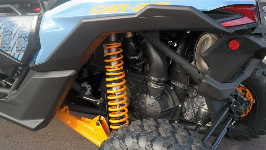 2026 Can-Am® Maverick X3 Max RS Turbo RR Scandi Blue & Orange Crush