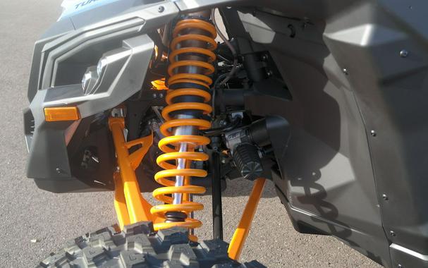 2026 Can-Am® Maverick X3 Max RS Turbo RR Scandi Blue & Orange Crush