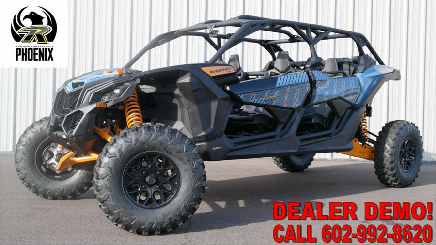2026 Can-Am® Maverick X3 Max RS Turbo RR Scandi Blue & Orange Crush