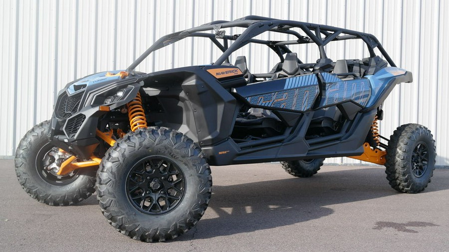 2026 Can-Am® Maverick X3 Max RS Turbo RR Scandi Blue & Orange Crush