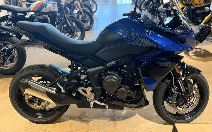 2026 Triumph Tiger Sport 800 Caspian Blue/Sapphire Black