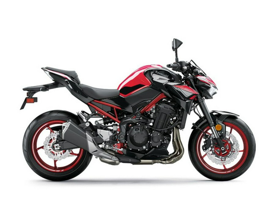 2024 Kawasaki Z900 ABS Candy Persimmon RedEbony