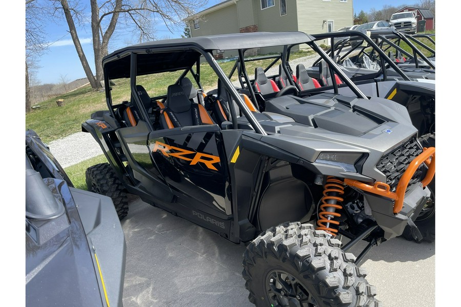 2024 Polaris Industries RZR XP 4 1000 Ultimate Indy Red - Titanium / Black