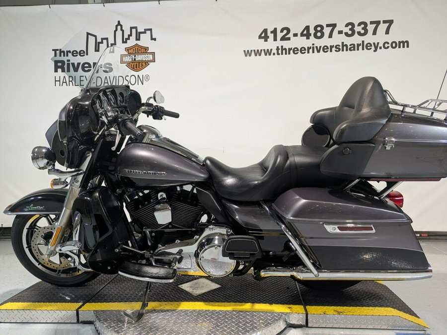 2014 Harley-Davidson® Ultra Limited Two-Tone Charcoal Pearl/Vivid Black