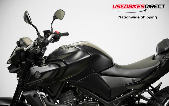2025 Yamaha MT-03 - $4,999.00