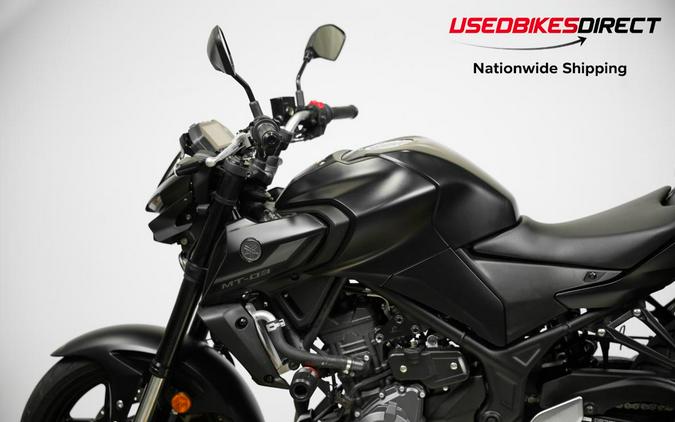 2025 Yamaha MT-03 - $4,999.00