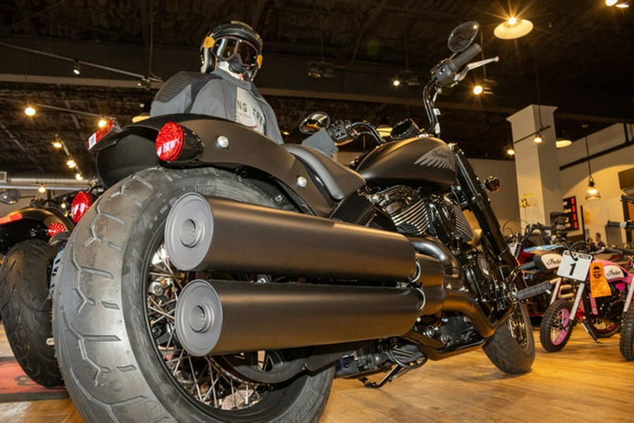 2023 Indian Chief Bobber Dark Horse Black Smoke