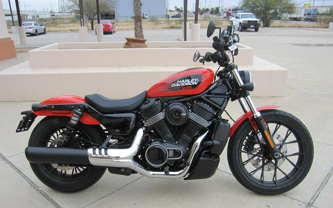 2026 Harley-Davidson Nightster Blood Orange Black Trim