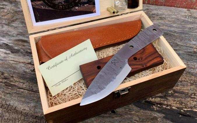 The Complete Knife Making Kit By Indy Hammered Knives