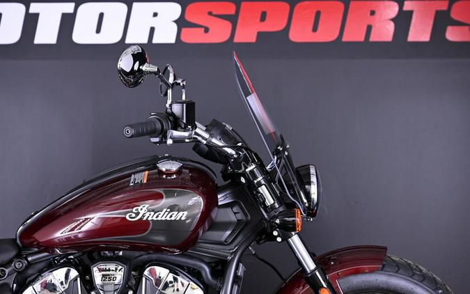 2025 Indian Motorcycle® Super Scout® Maroon Metallic with Graphics