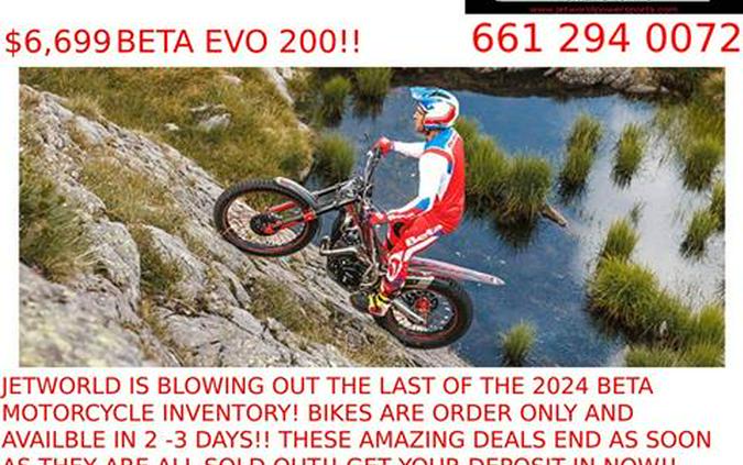 2024 Beta EVO 200 2-Stroke