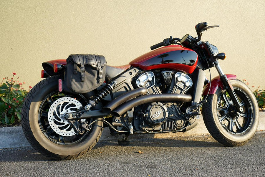 2018 Indian Motorcycle® Scout® Bobber Indian Motorcycle Red