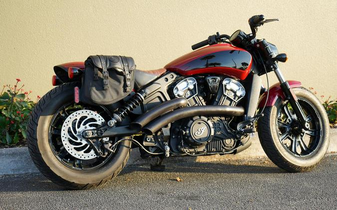 2018 Indian Motorcycle® Scout® Bobber Indian Motorcycle Red