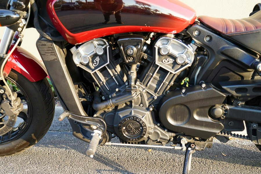 2018 Indian Motorcycle® Scout® Bobber Indian Motorcycle Red