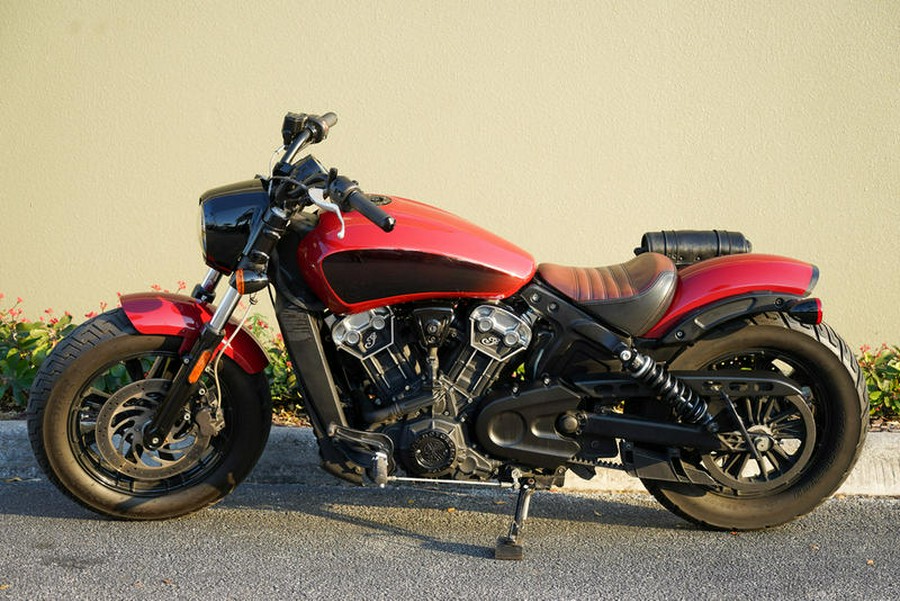 2018 Indian Motorcycle® Scout® Bobber Indian Motorcycle Red