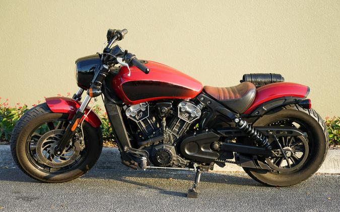2018 Indian Motorcycle® Scout® Bobber Indian Motorcycle Red