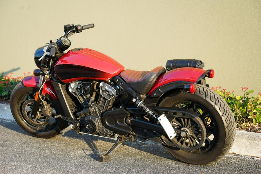 2018 Indian Motorcycle® Scout® Bobber Indian Motorcycle Red