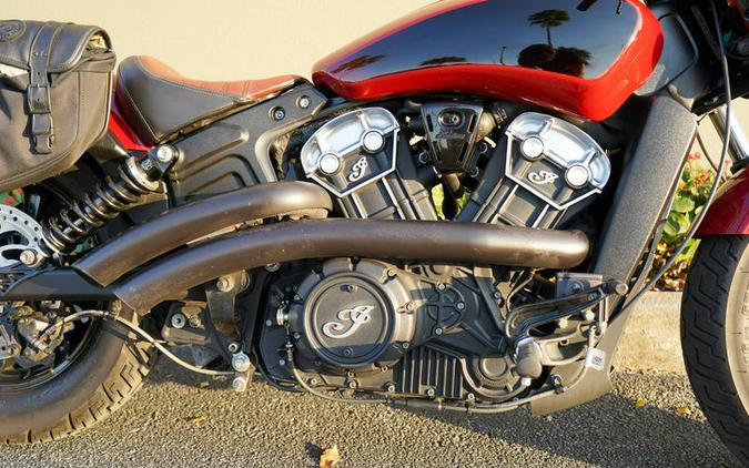 2018 Indian Motorcycle® Scout® Bobber Indian Motorcycle Red