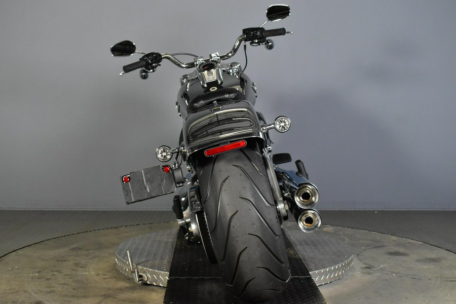 2025 Harley-Davidson Fat Boy Gray Ghost Reflection