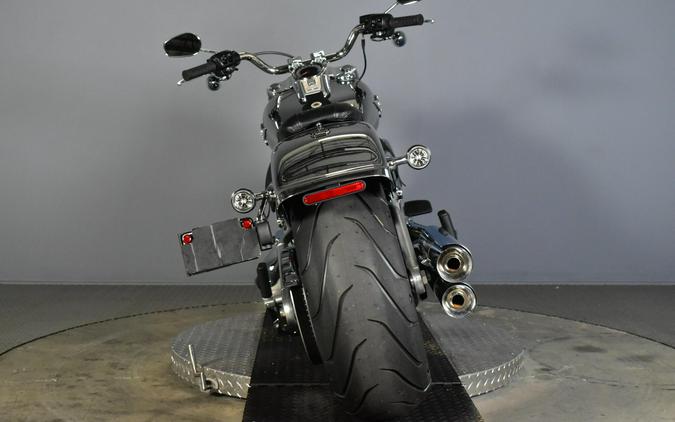 2025 Harley-Davidson Fat Boy Gray Ghost Reflection