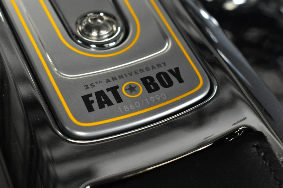 2025 Harley-Davidson Fat Boy Gray Ghost Reflection