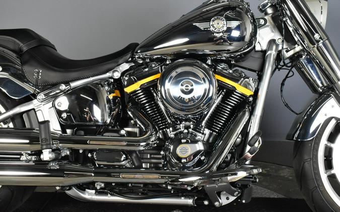2025 Harley-Davidson Fat Boy Gray Ghost Reflection