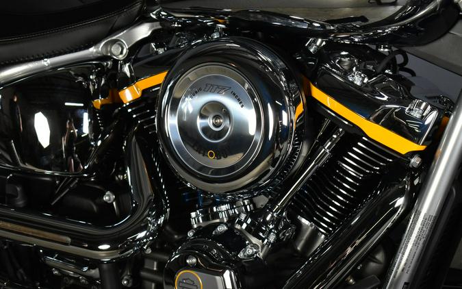 2025 Harley-Davidson Fat Boy Gray Ghost Reflection