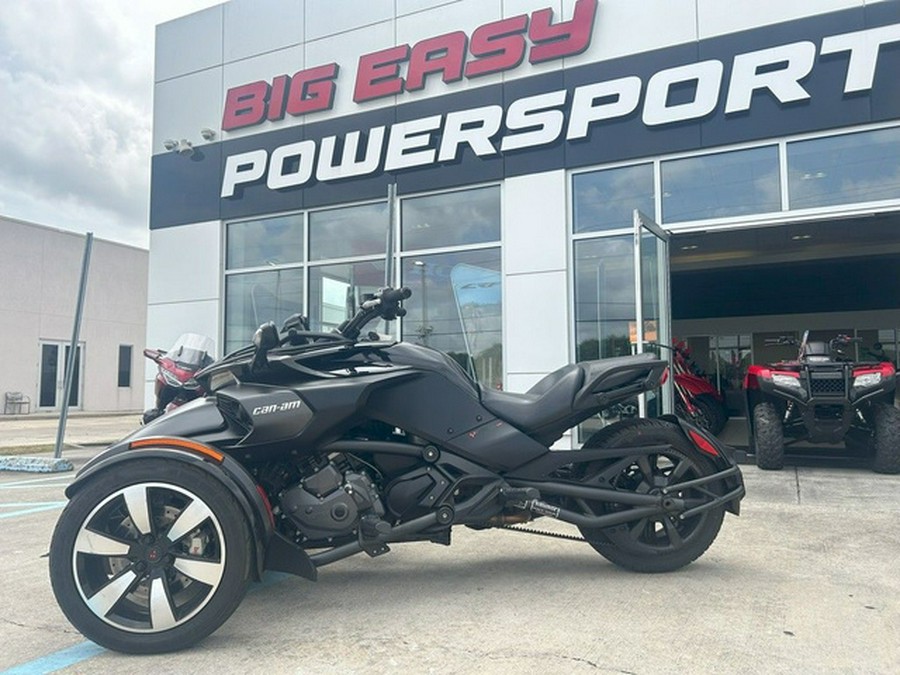 2018 Can-Am Spyder F3-S 6-speed manual with reverse (SM6) S