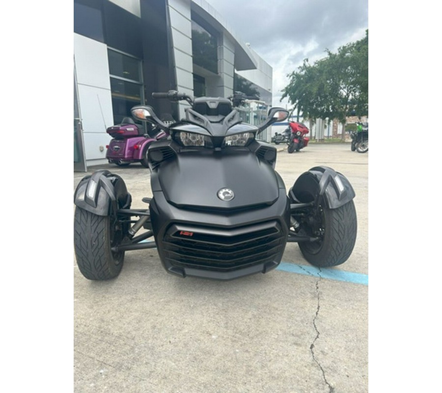 2018 Can-Am Spyder F3-S 6-speed manual with reverse (SM6) S