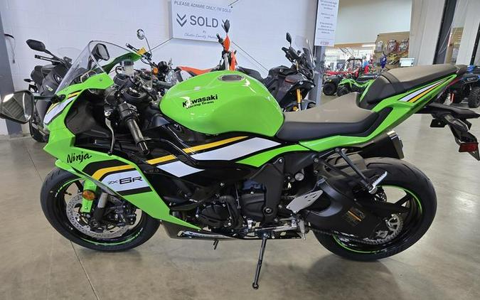 2025 Kawasaki NINJA ZX-6R KRT EDITION ABS