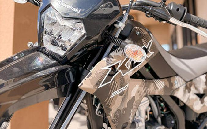 2026 Kawasaki KLX®300 Cypher Camo Beige