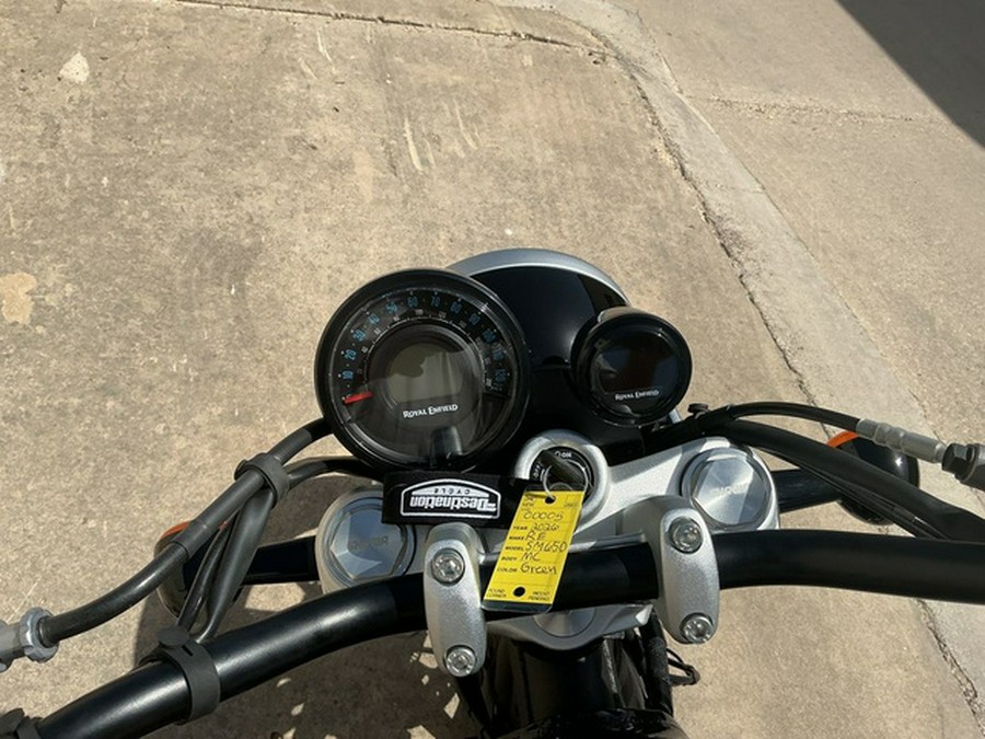 2026 Royal Enfield Super Meteor 650 Interstellar Green 650