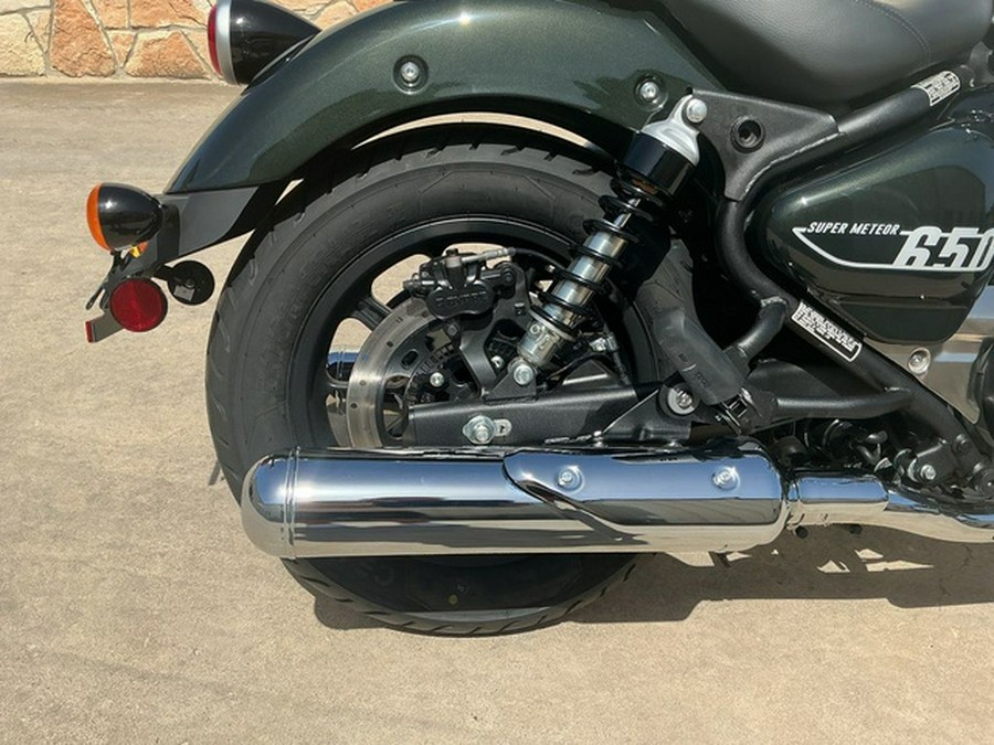 2026 Royal Enfield Super Meteor 650 Interstellar Green 650