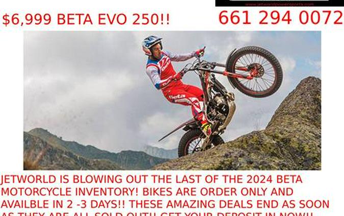 2024 Beta EVO 250 2-Stroke