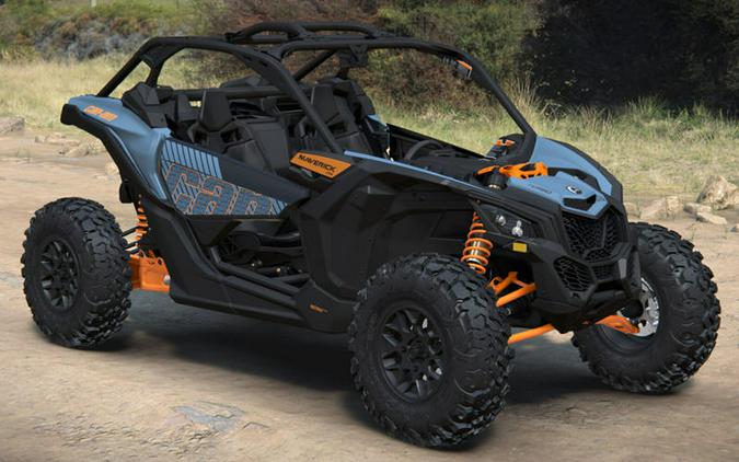 2025 Can-Am® Maverick X3 DS Turbo Scandi Blue & Orange Crush